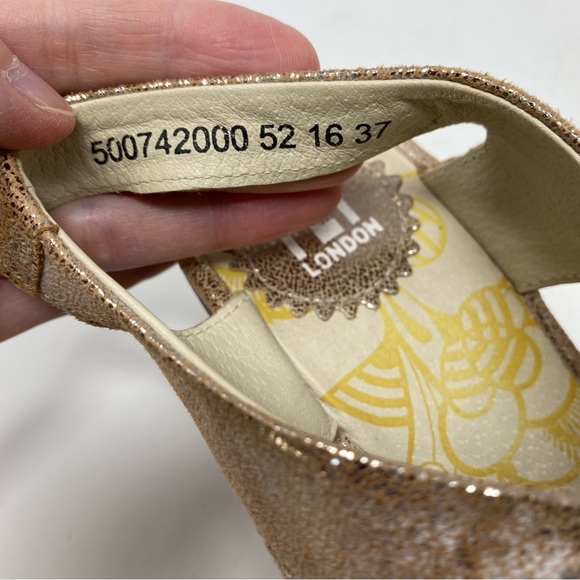 Fly London Ylfa Lace-Up Leather Platform Wedge Sandal - Picture 10 of 14